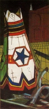ジョルジョ・デ・キリコ Painting - 王子のおもちゃ 1915 ジョルジョ・デ・キリコ 形而上学的シュルレアリスム